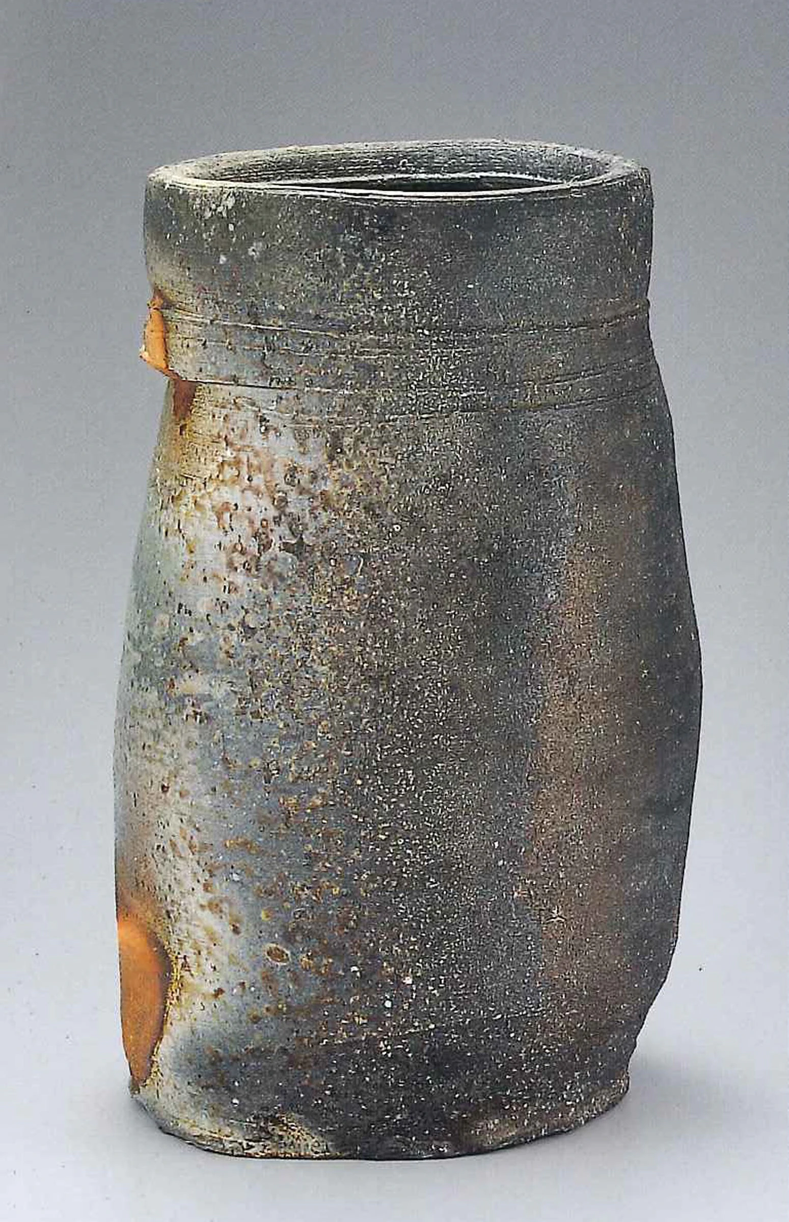 備前窯変花入(小山 末廣)｜ギャラリージャパン