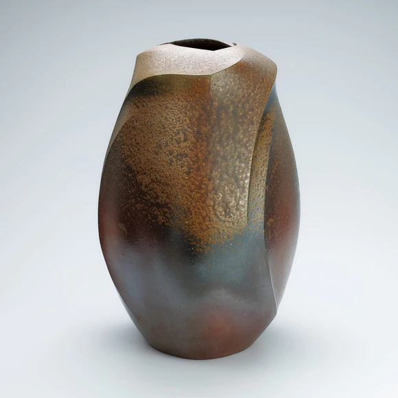 備前扁壺(伊勢﨑 創)｜ギャラリージャパン