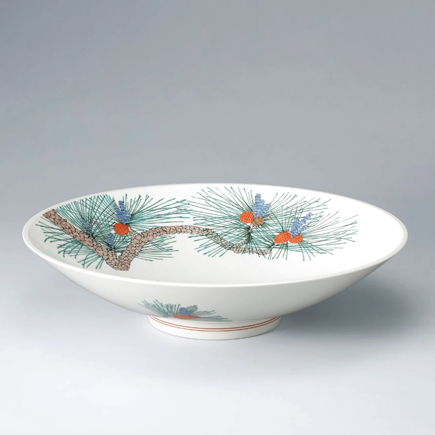 濁手松文鉢(十五代 酒井田柿右衛門)｜ギャラリージャパン