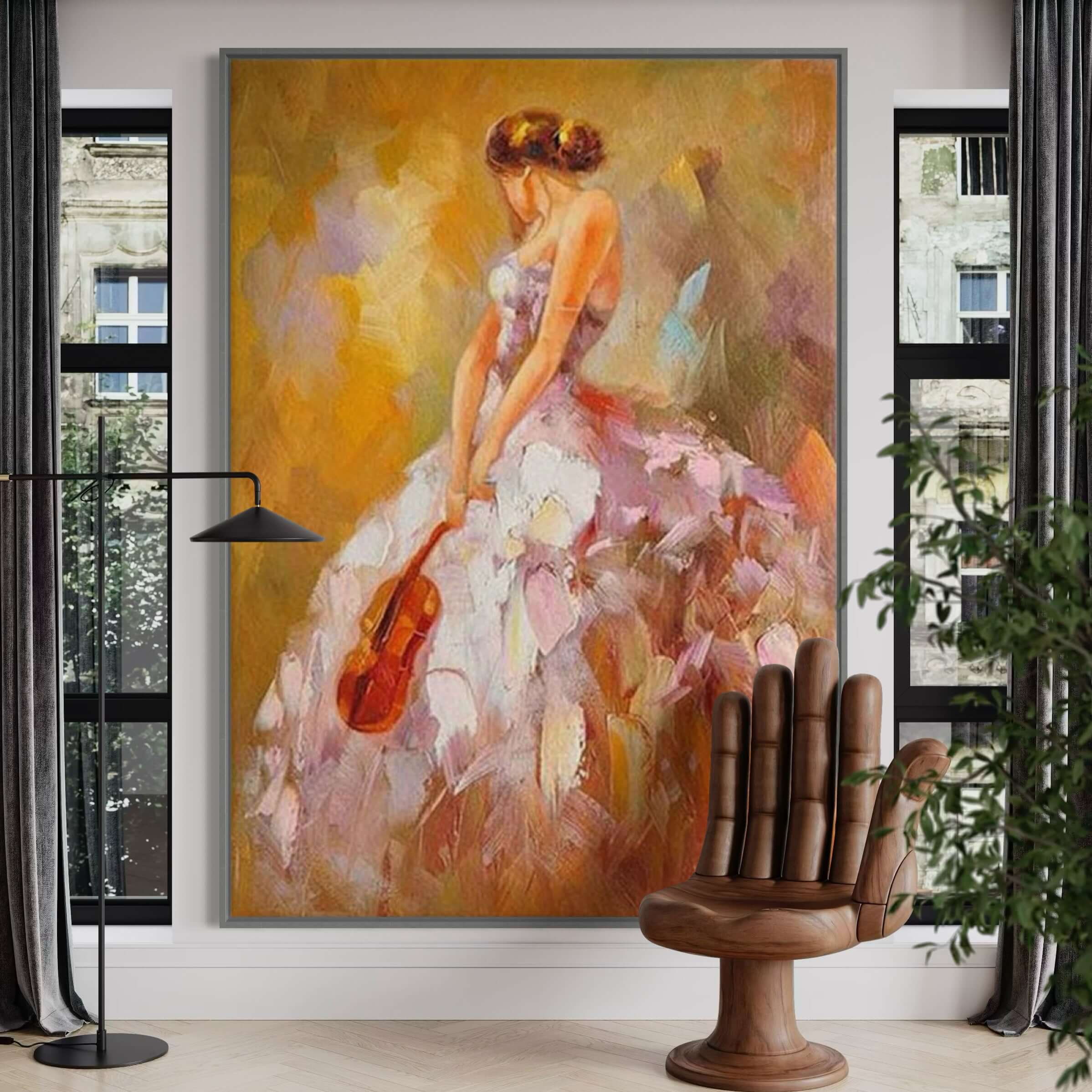 Buy Chords of Midnight in Montmartre Wall Art | Kline Collective