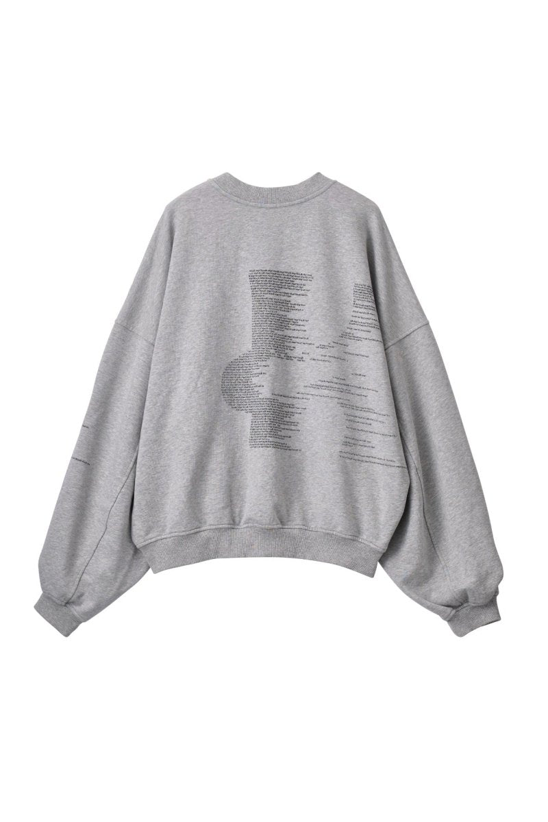 Kerror design sweat(unisex)/2color | KNUTH MARF
