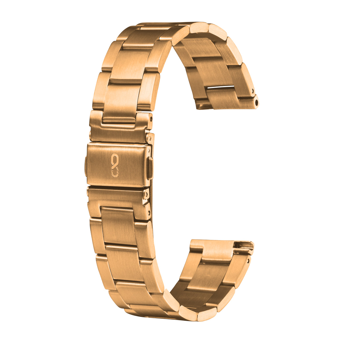 Knot S18-LSD-SV 時計ベルト バンド ステンレス 18mm シルバー