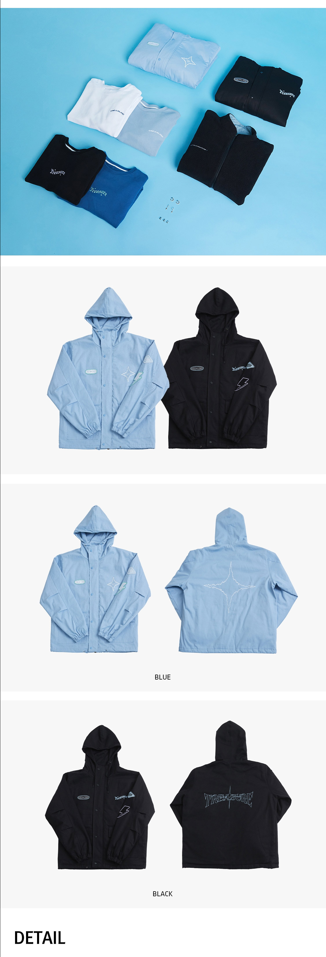 TREASURE MMM Goods - Zip-Up HOODIE