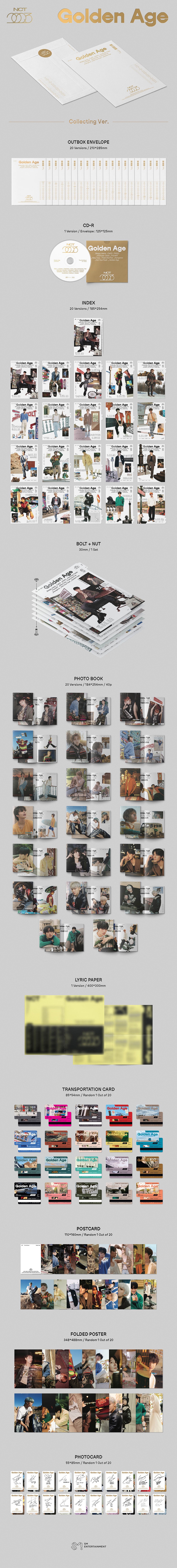 NCT - Golden Age [4th Album - Collecting Ver.] - K PLACE