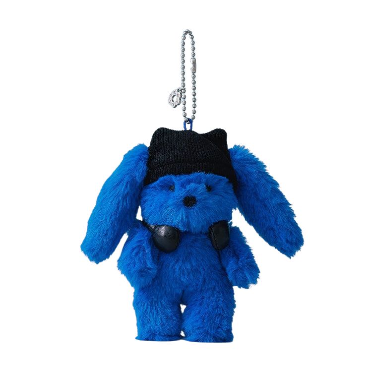 NewJeans - Tide Blue Furry Bunny Plush Keyring [NJ X COLLER] - K PLACE