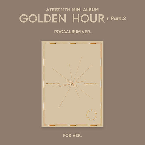 ATEEZ - GOLDEN HOUR : Part.2 [11th Mini Album - POCA Ver.] - K PLACE