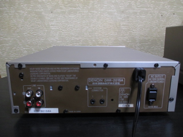 ステレオ工房 ポニー：DENON_DRR-201SA_001