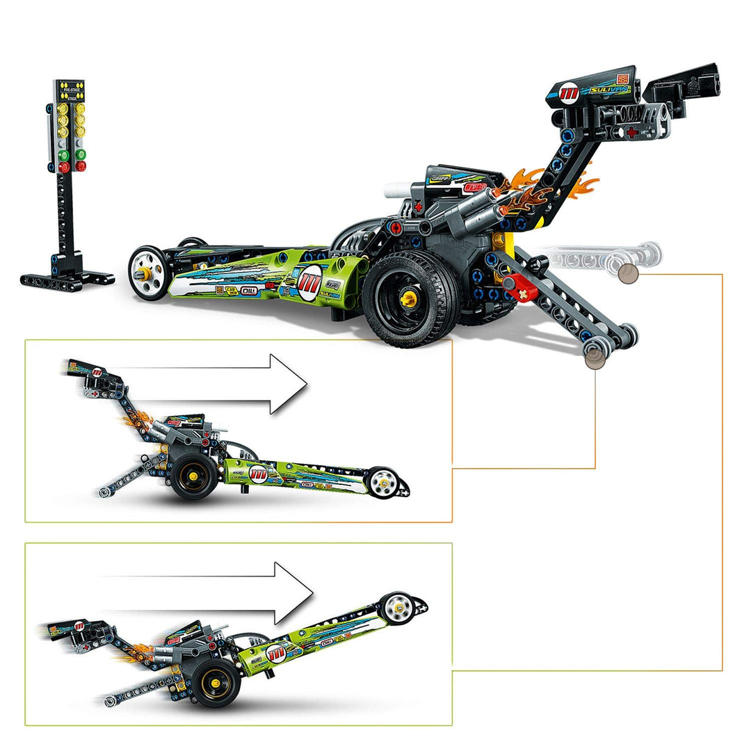 LEGO Technic Dragster, 42103 (Pcs 225) – Krazy Caterpillar