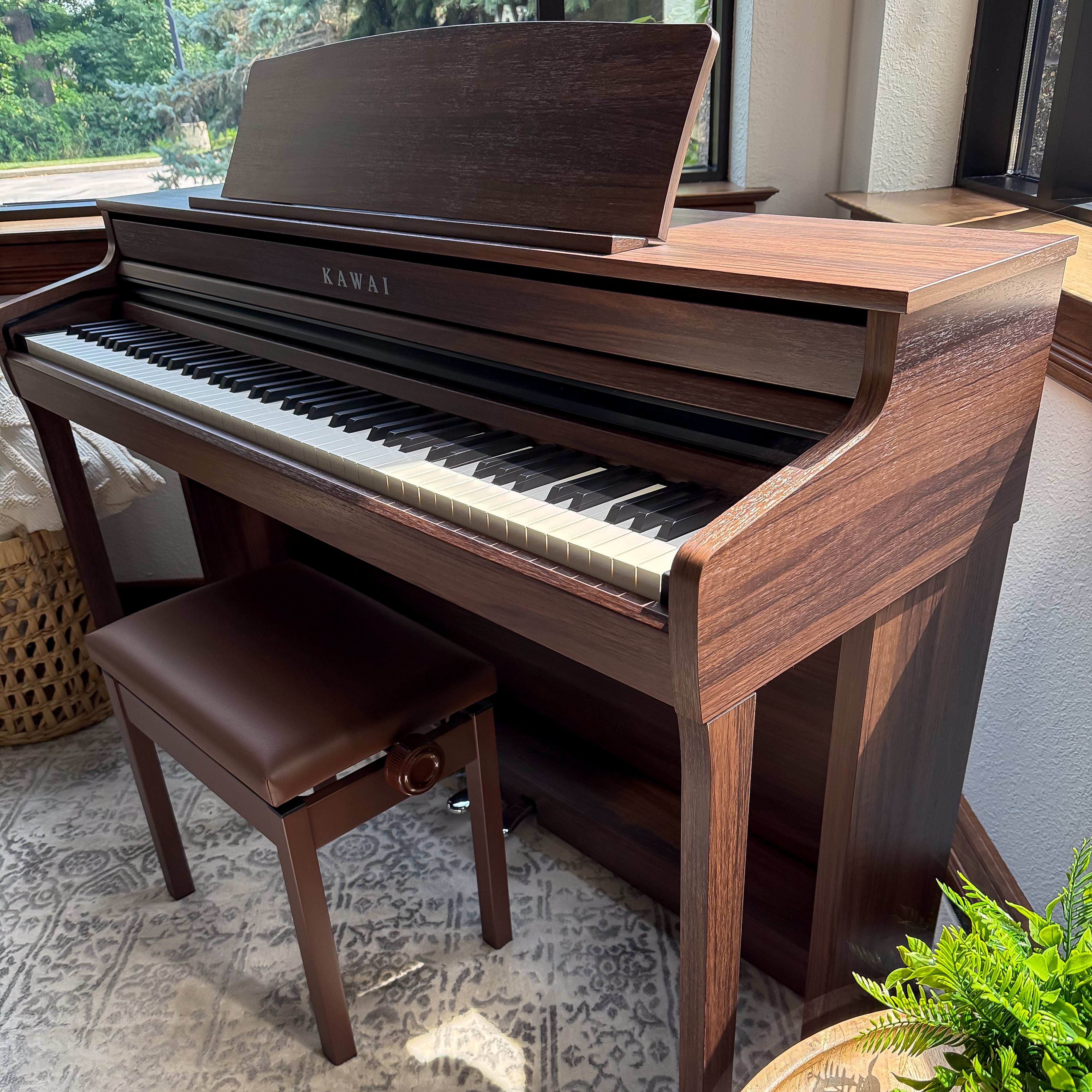Kawai CA401 Concert Artist Digital Piano - Mocha Walnut – Kraft Music