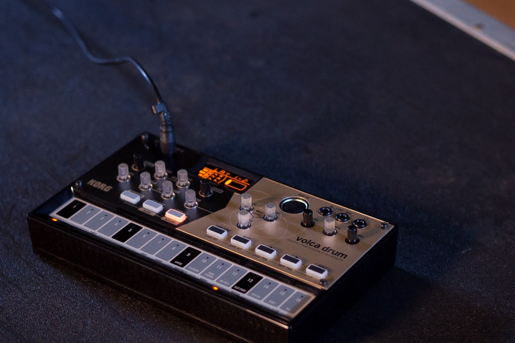 Korg Volca Drum Digital Percussion Synthesizer POWER & CABLE RIG