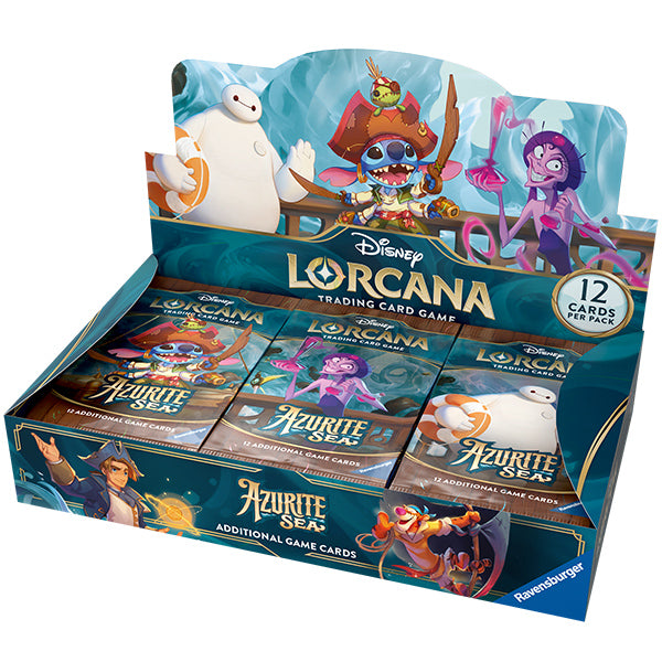 Disney Lorcana: Azurite Sea Booster Pack – Kraken Dice