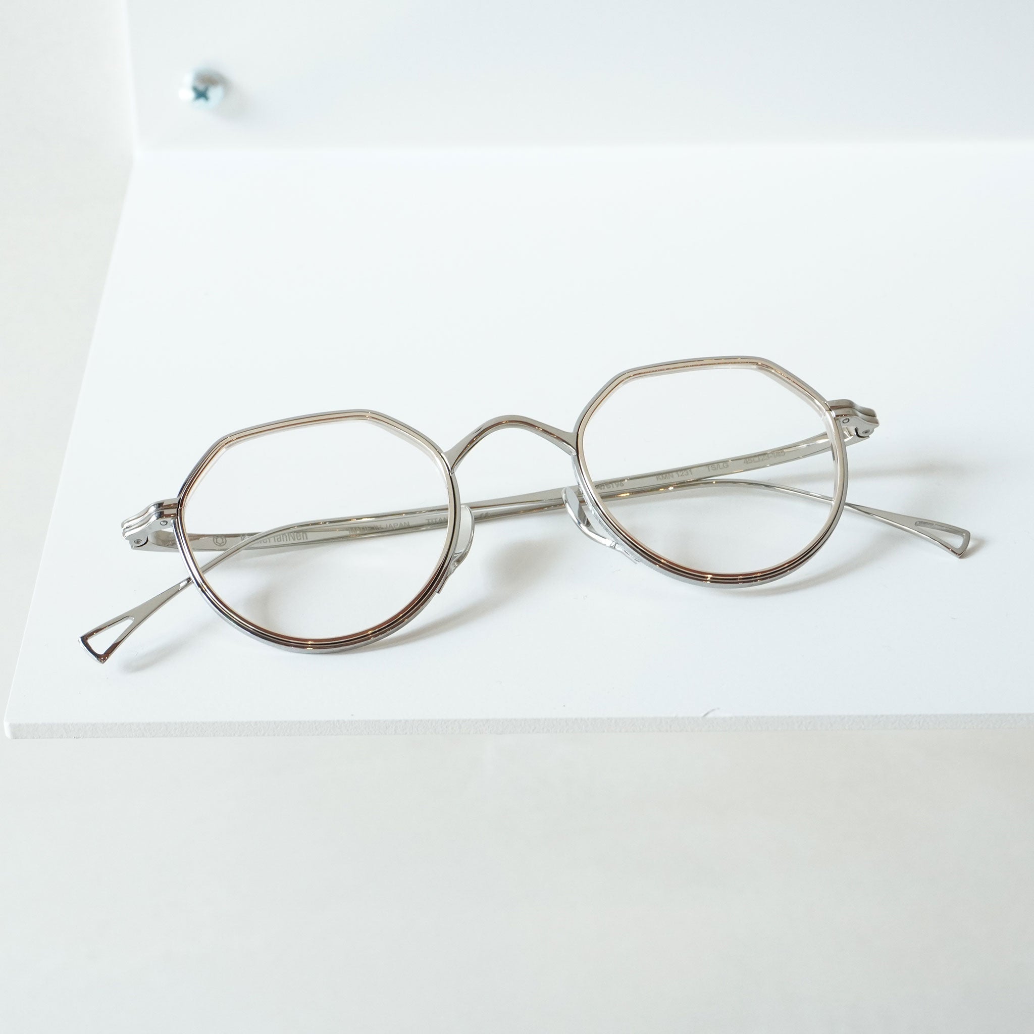KameManNen / KMN 1231 / TS/LG Silver / Glasses – KRANC OPTICAL