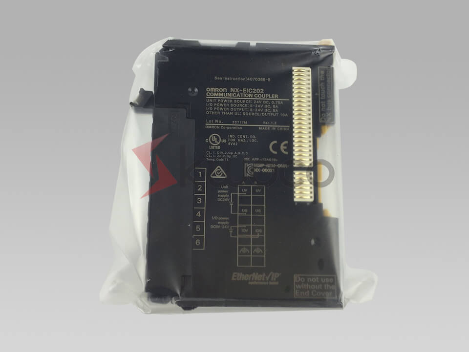 Omron EtherNet/IP Coupler Unit NX-EIC202 | KWOCO