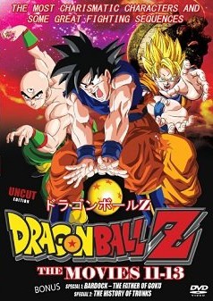 Dragon Ball Z The Movies 11 - 13 - KungFuDVDWorld.com