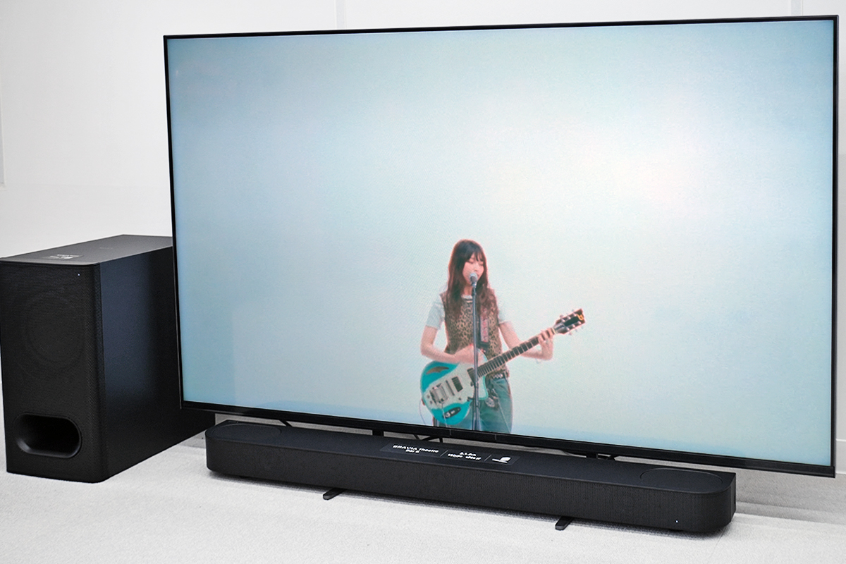 ソニー 3.1.2chサウンドバーBRAVIA Theatre Bar 6（HT-B600）実機