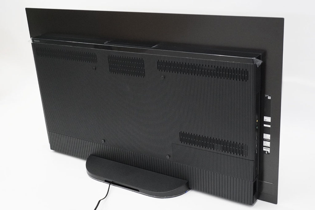 48型サイズの有機EL BRAVIA「KJ-48A9S」の設置と初期セットアップ