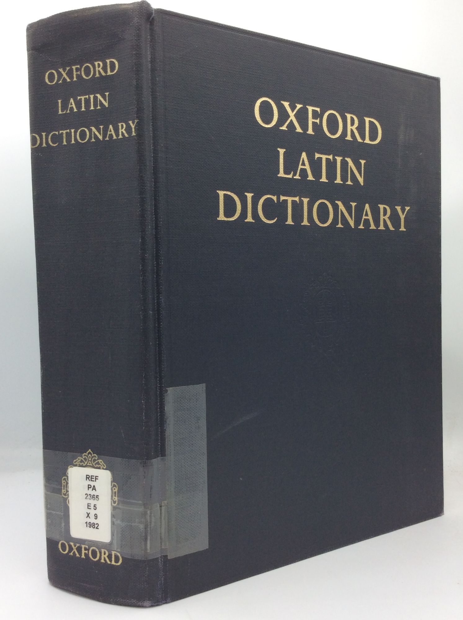 OXFORD LATIN DICTIONARY | ed P G. W. Glare | Combined Edition, 3rd