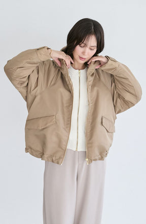 ナイロン中綿フードMA-1ジャケット｜FURRY、REYELL公式通販サイト kuih