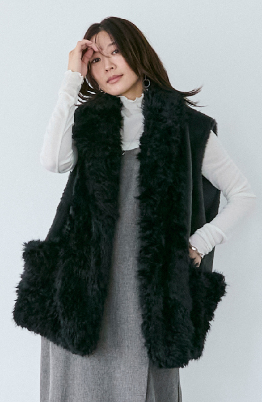 ファームートン切替コクーンベスト｜FURRY、REYELL公式通販サイト kuih