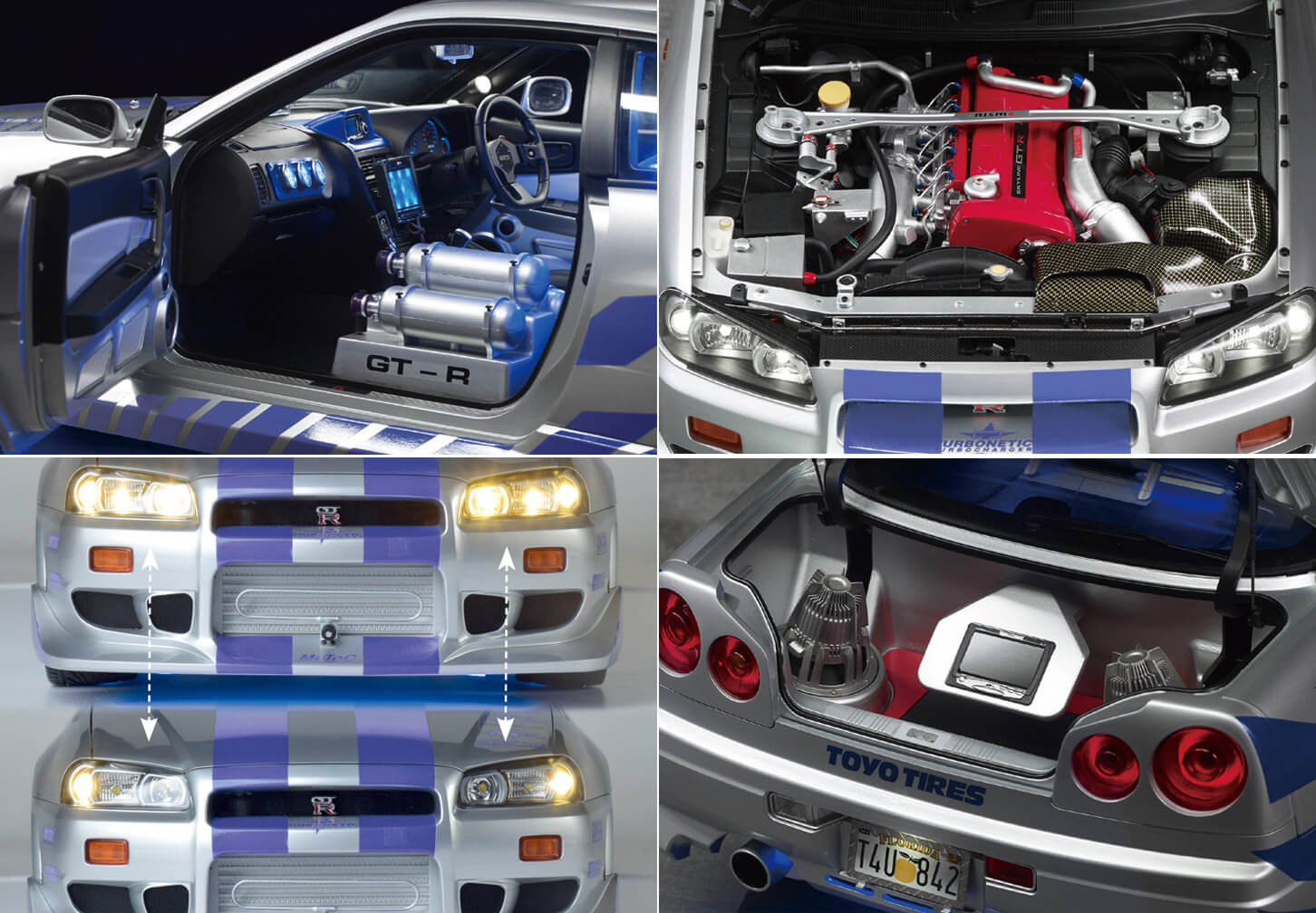 ブライアンのGT-Rを組み立てる。 週刊『ワイルド・スピード 日産