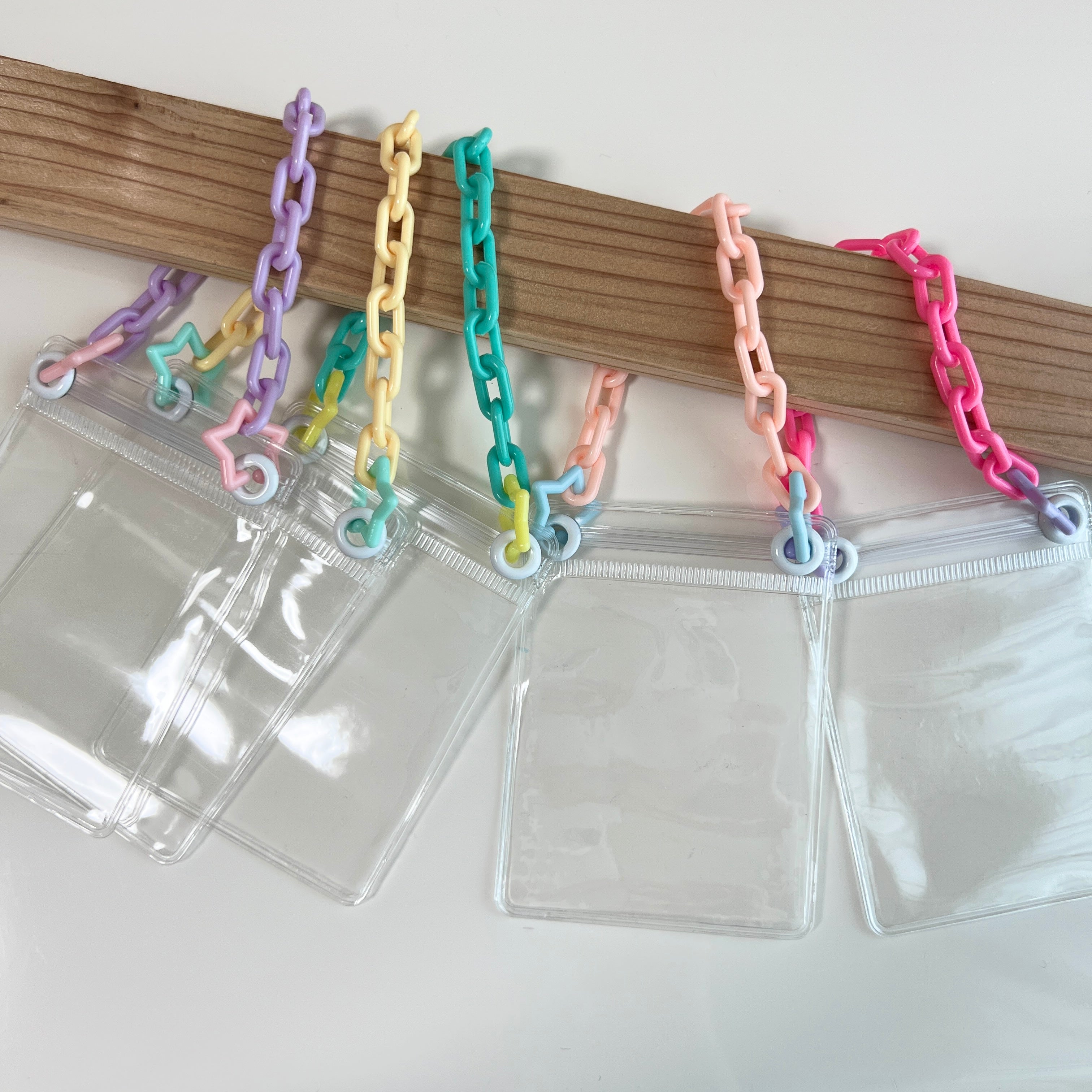 シャカシャカバッグキーホルダー ⑧ キャンディバッグ ゆめかわ 星