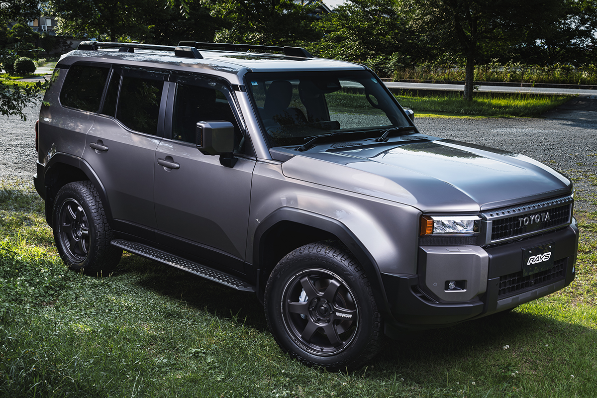 TE37が進化を遂げ、大型4×4も制す！ 軽量・高剛性なRAYS VOLK RACING