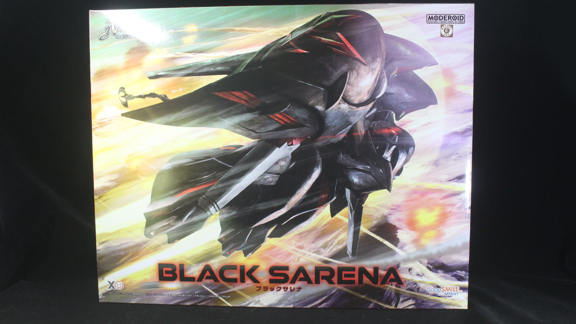 素組画像あります】MODEROID ブラックサレナ ランナー紹介│くらくら