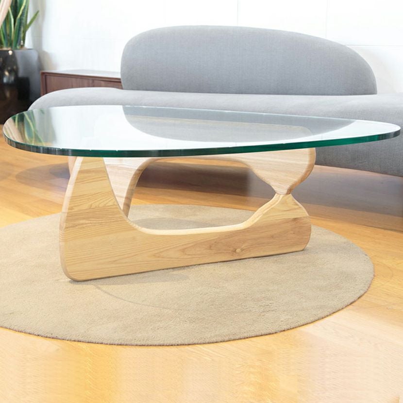 幅126 ノグチテーブル イサム・ノグチ リプロダクト 19mm 強化ガラス