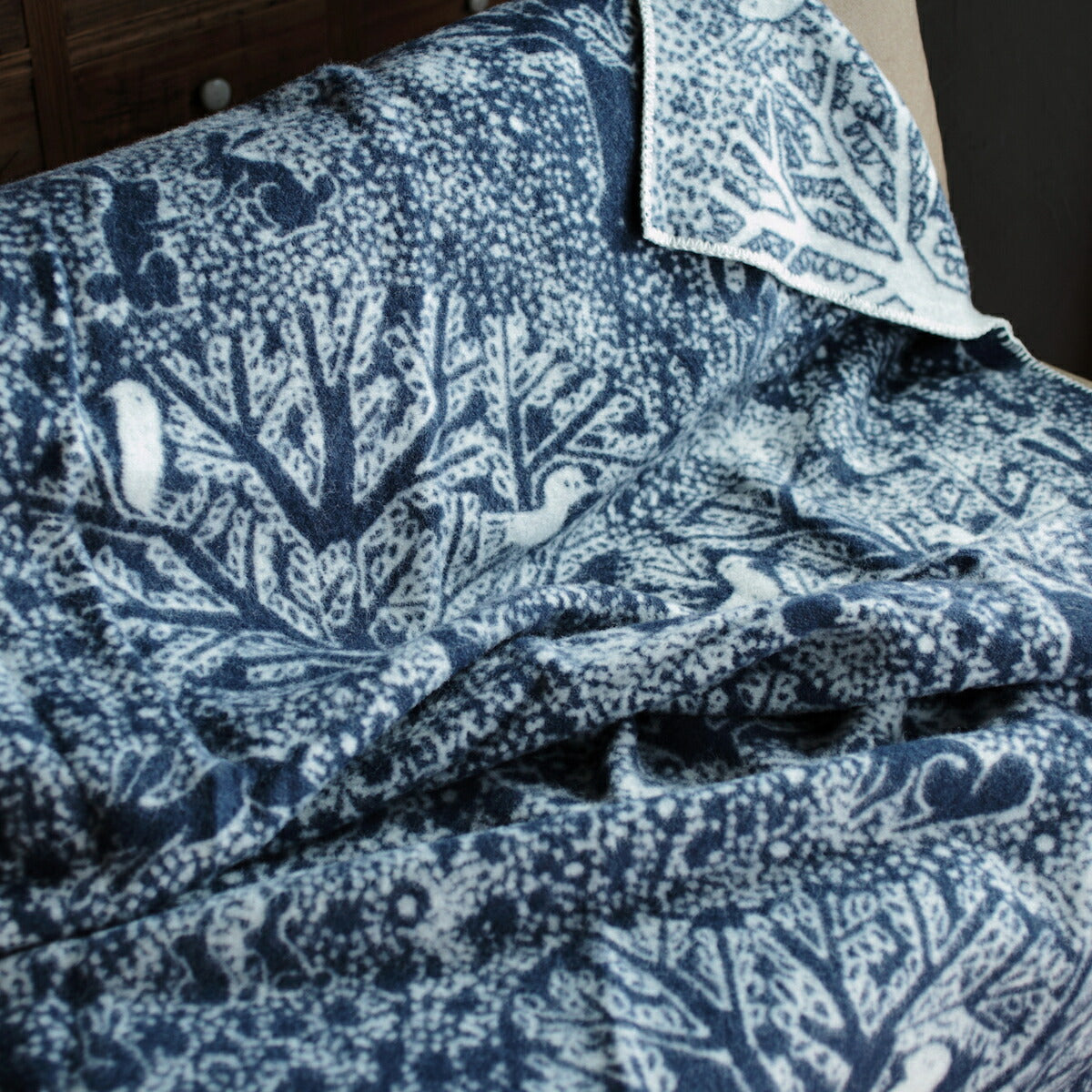 クリッパン×ミナ・ペルホネン 10周年記念 ウールシングルブランケット