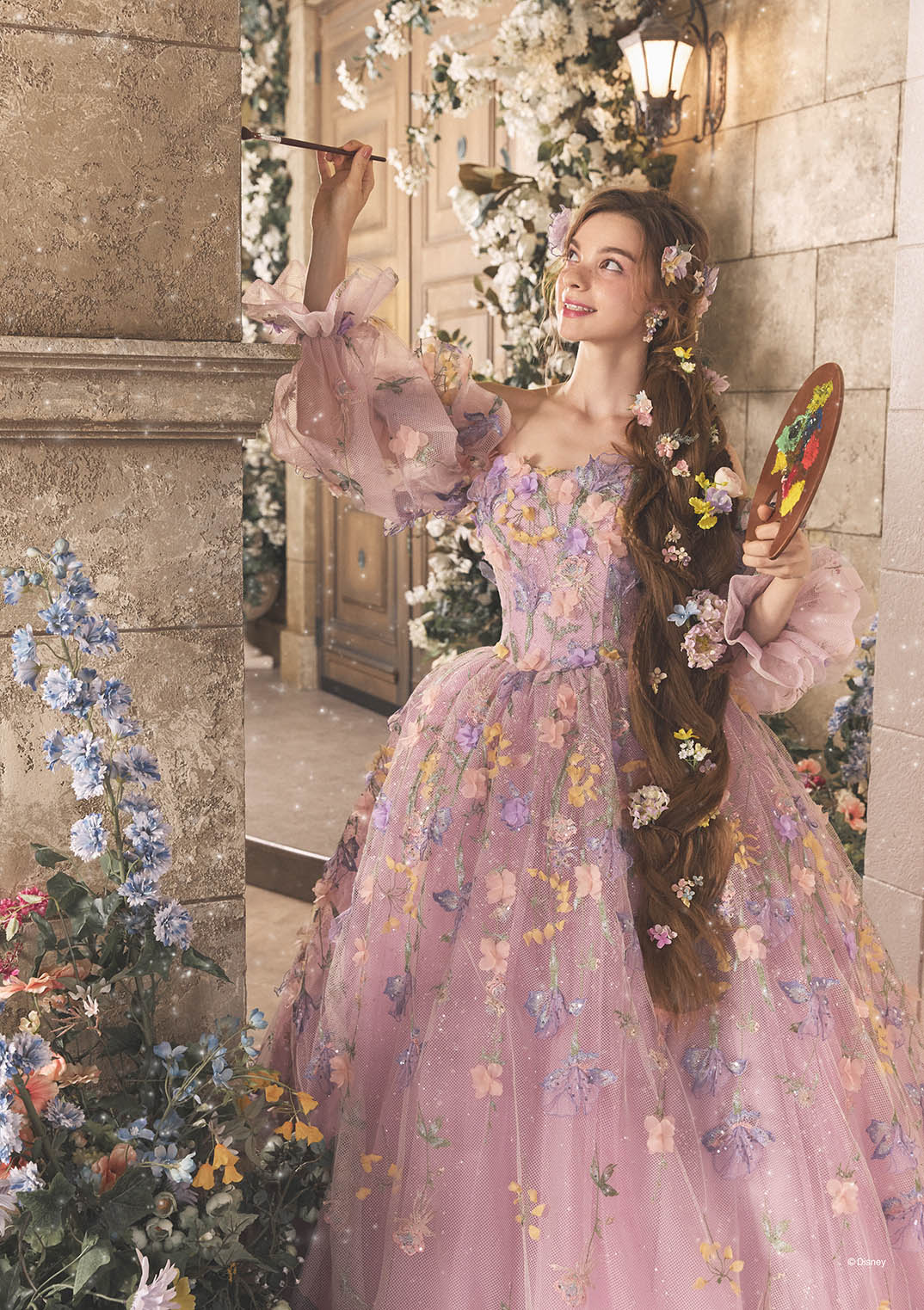 Rapunzel | Disney Wedding Dress 11th Collection