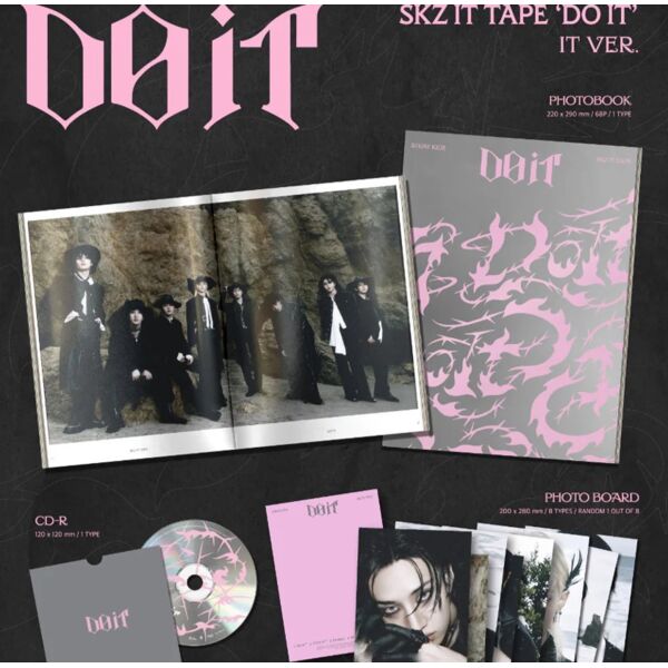STRAY KIDS Mini Album - SKZ IT TAPE 'DO IT' IT Ver | Kurogami