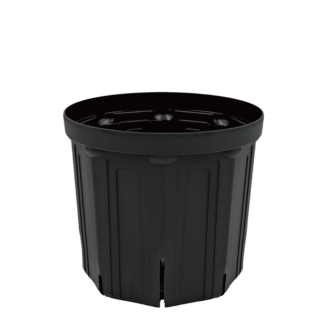 スリット鉢 CSM-240（8号）黒 – KUROKO