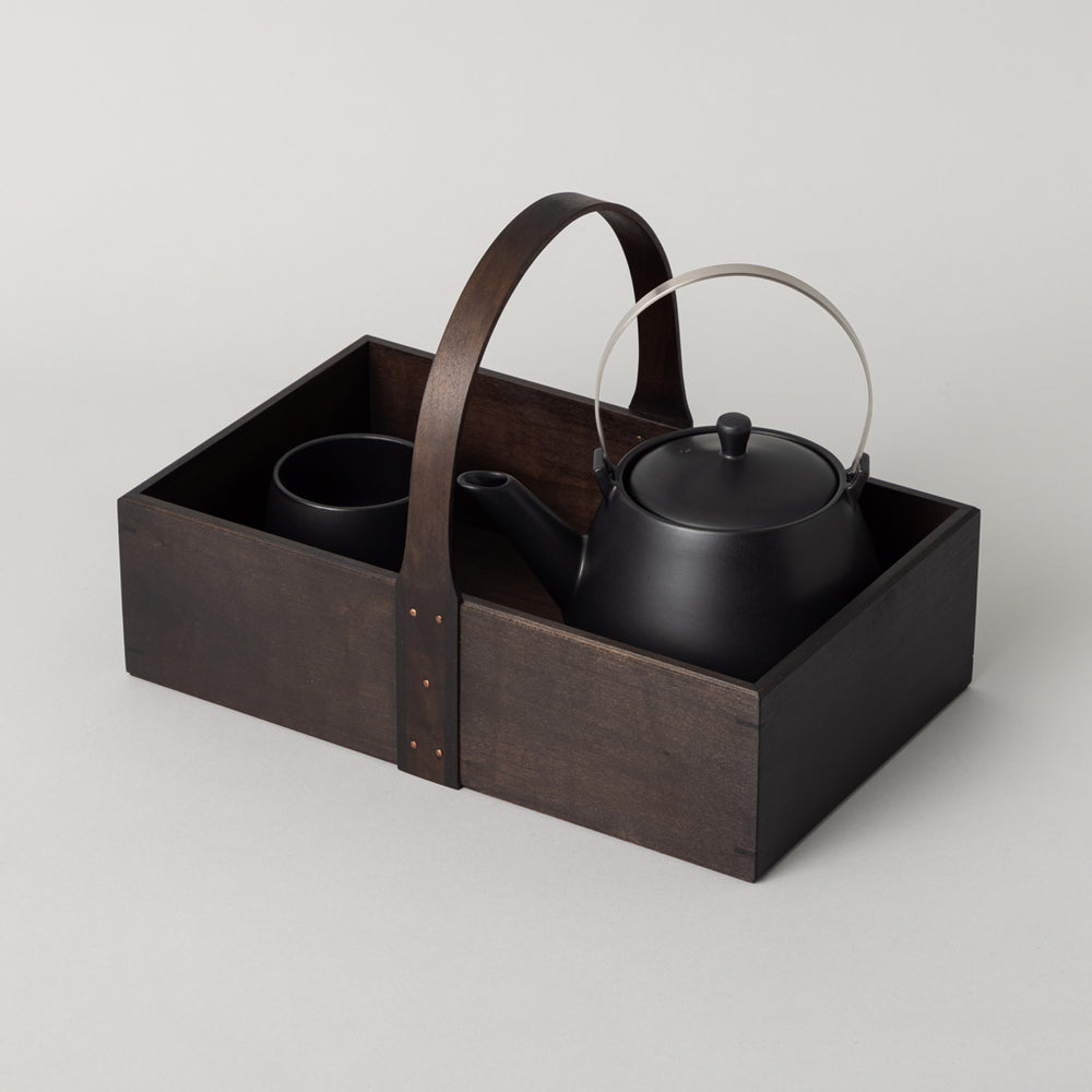 鉄媒染 山桜 オカモチ 黒 – kuros.style