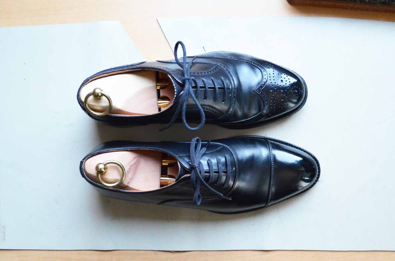 スコッチグレインのウイングチップ・フルブローグのご紹介！ | 革靴