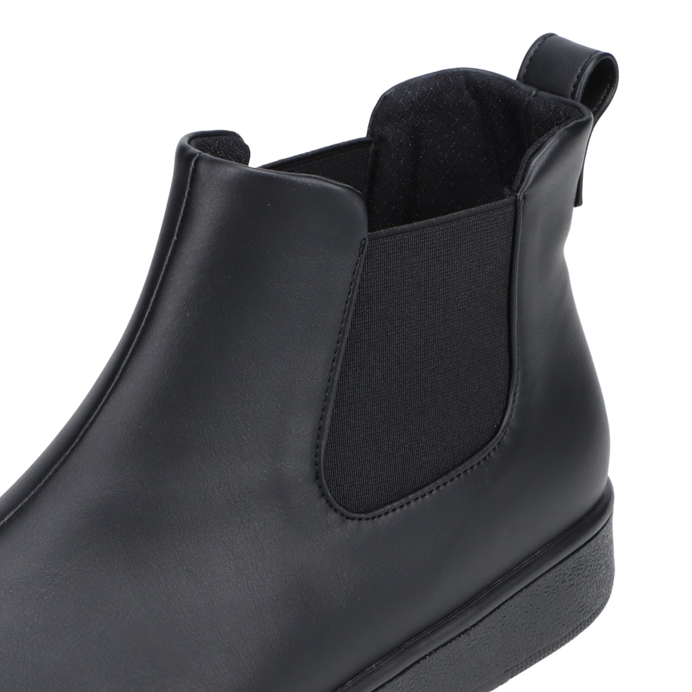 Pansy パンジー 防水サイドゴアブーツ メンズ ブラック | 靴（シューズ