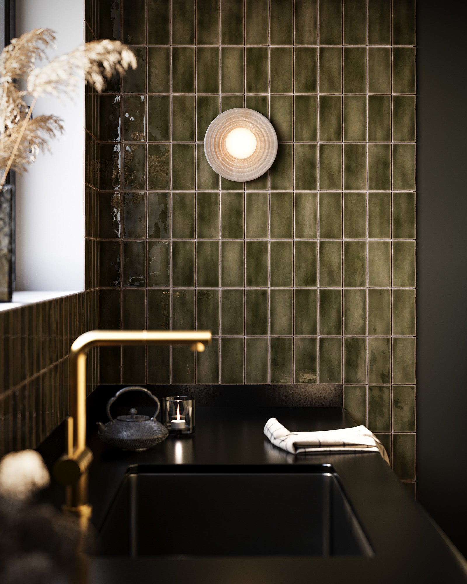 Dahlia 6-in Wall/Vanity Light – Kuzco Lighting