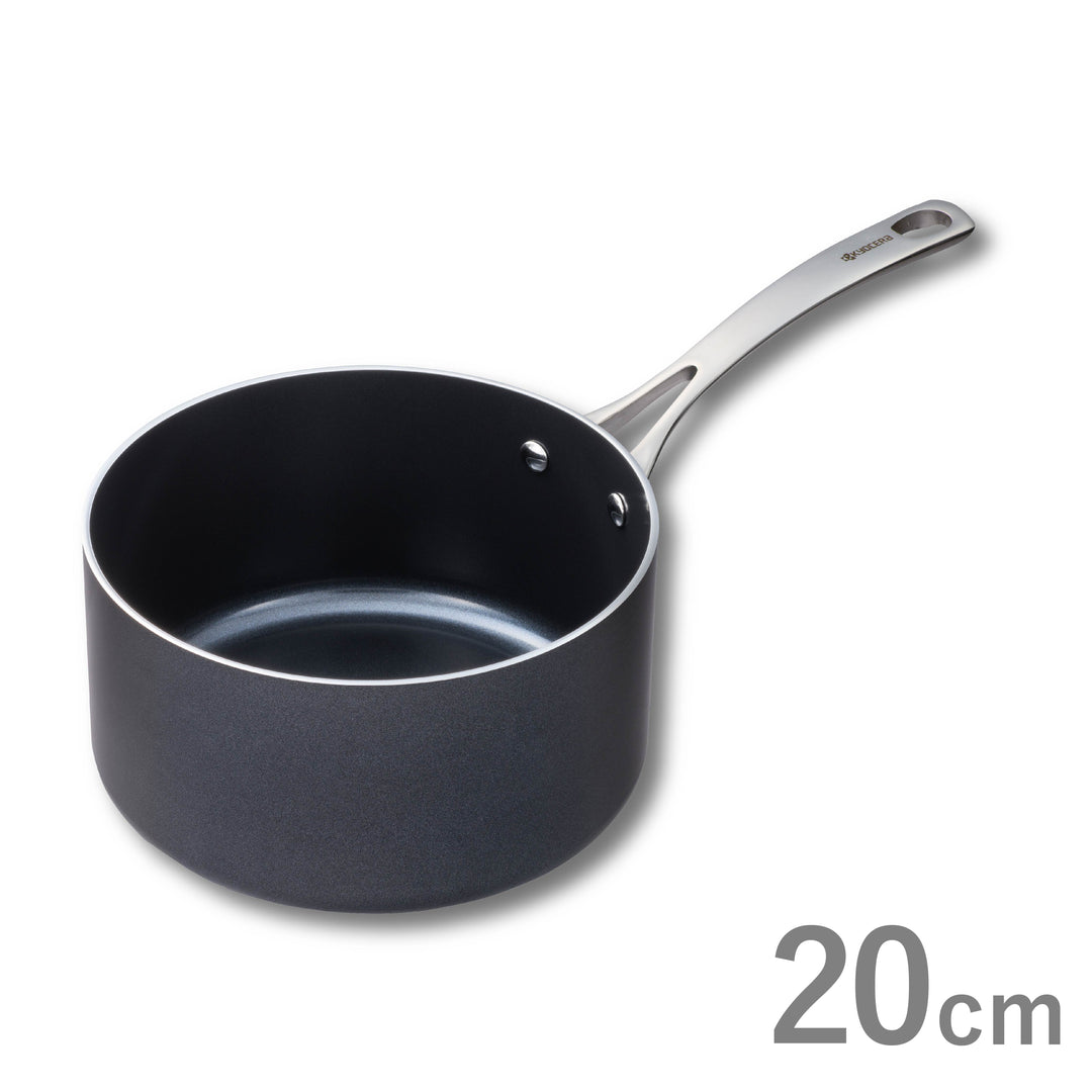 公式】京セラ セラブリッド 片手鍋 20cm（IH/ガス火対応） – 京セラ