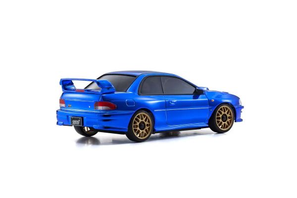 ASC MA020 SUBARU Impreza 22B-STi Version Chrome Blue Kyosho 60th