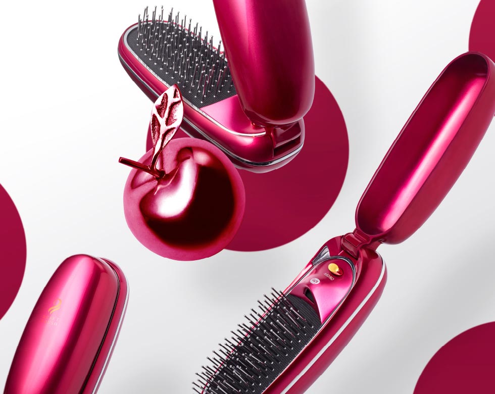 販売終了】USB充電式マイナスイオンリセットブラシKBE-2500 | コイズミ