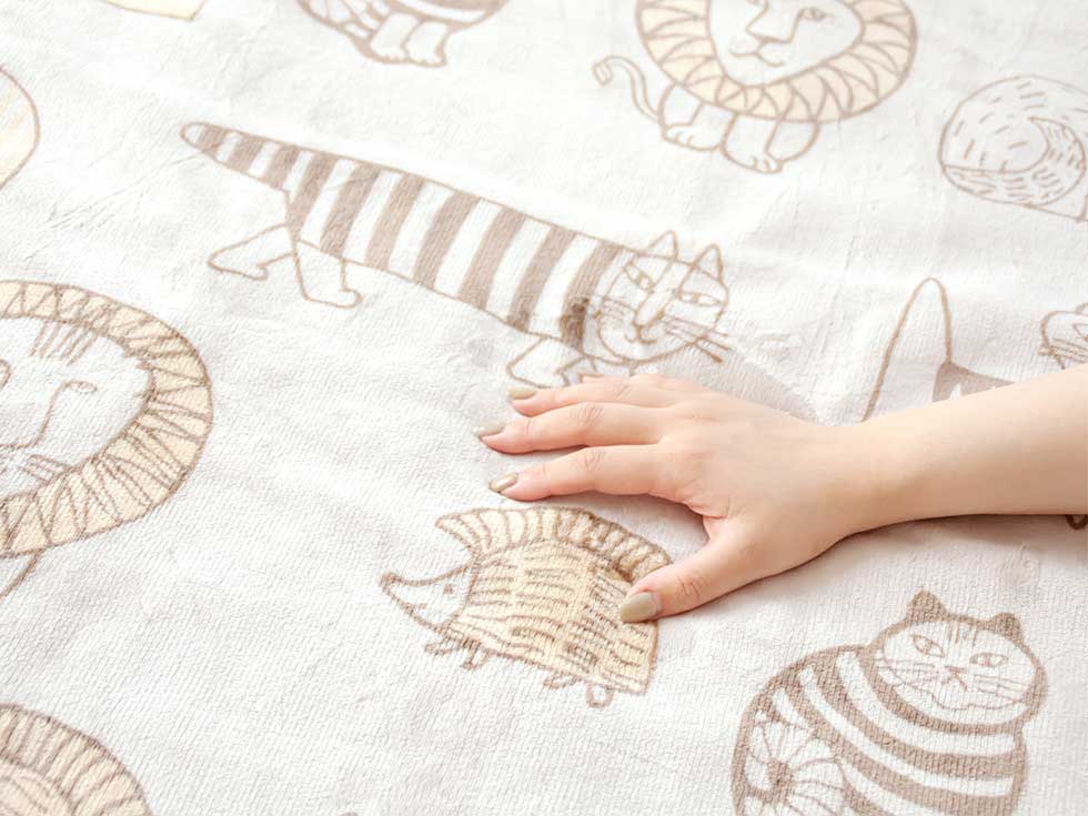 電気毛布（ひざ掛け)リサ・ラーソン130x70cmKDH-L505 | コイズミ