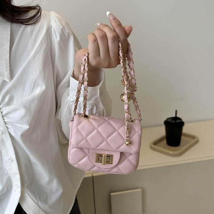 キルティングミニショルダーバッグ – L LABEL