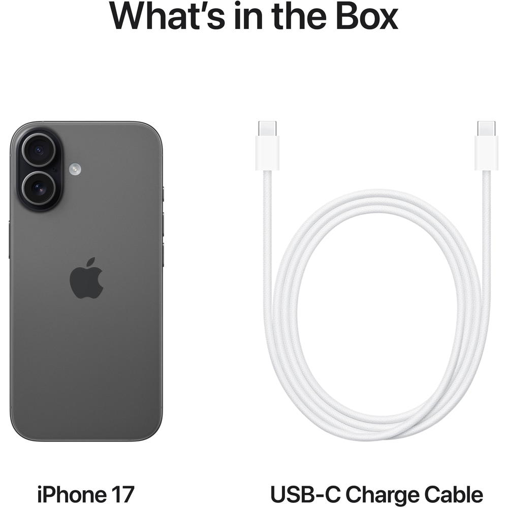 Telefon APPLE iPhone 17 5G, 256GB, Black