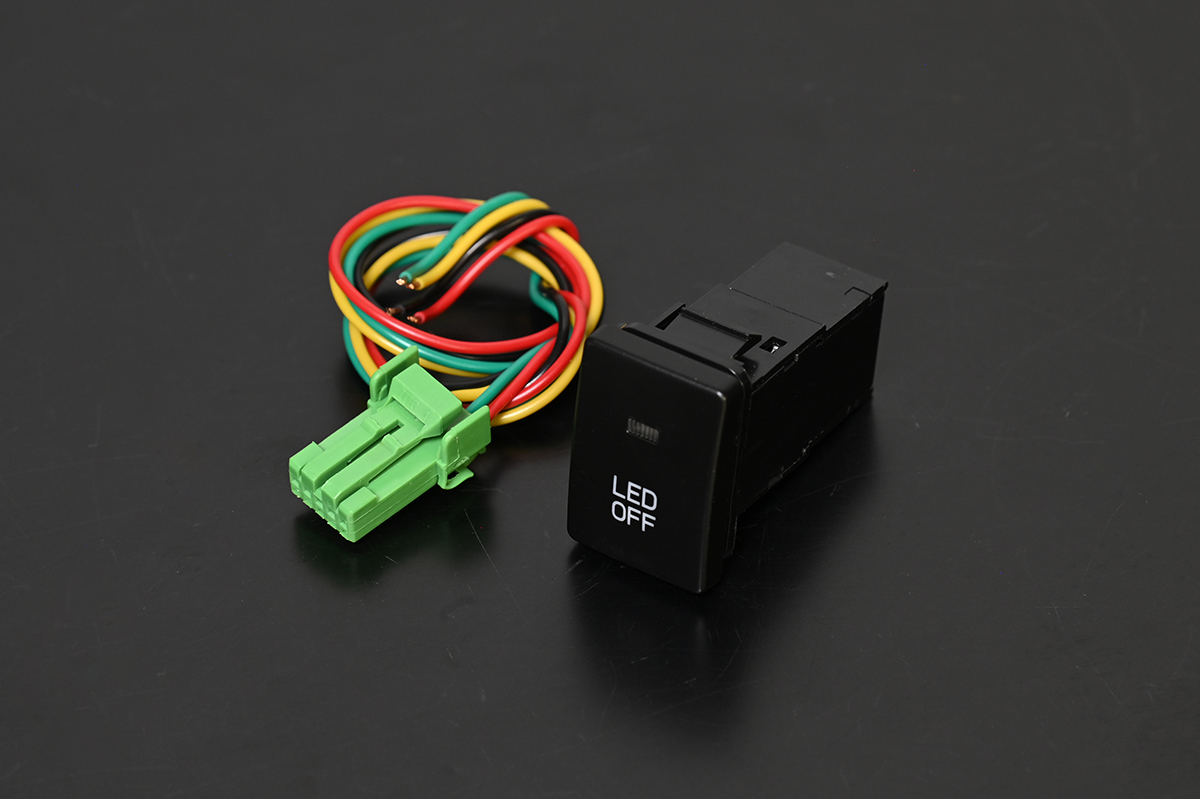 SUZUKI02 LED ON・OFFスイッチ純正交換タイプ DA17系エブリイ(3型以降