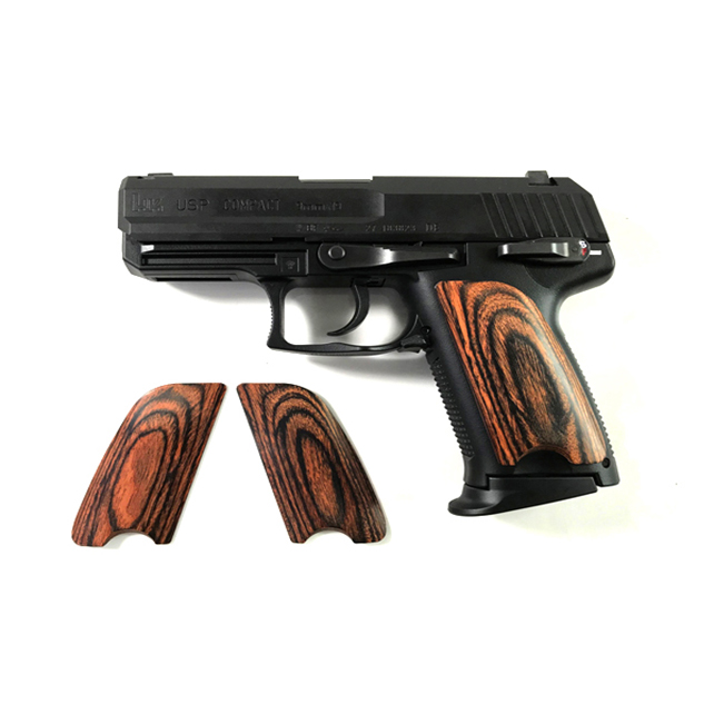 L.A.ホビーショップ / マルイ USPコンパクト用ウッドグリップ(カバー