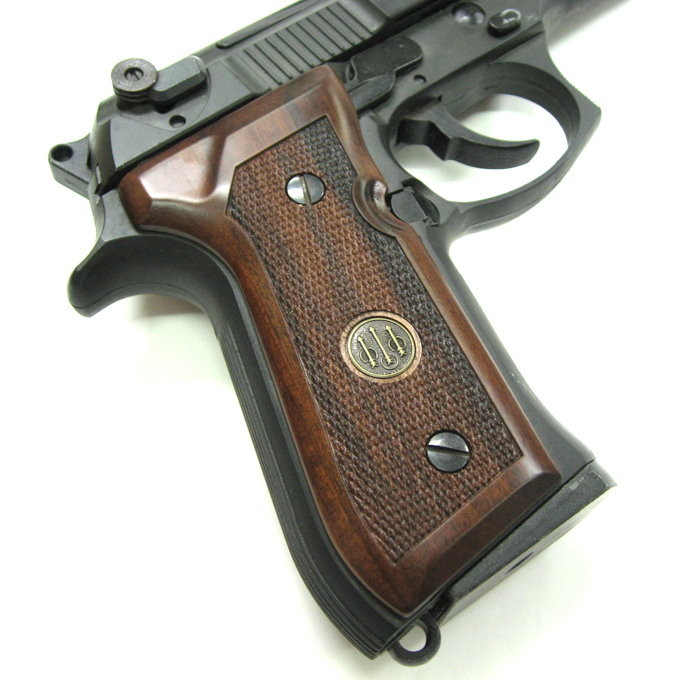 L.A.ホビーショップ / M92FS対応 木製グリップ [E00751] [取寄]