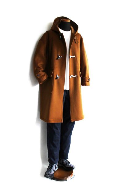 Still by hand シンサレートメルトンダッフルコート [Lampa]