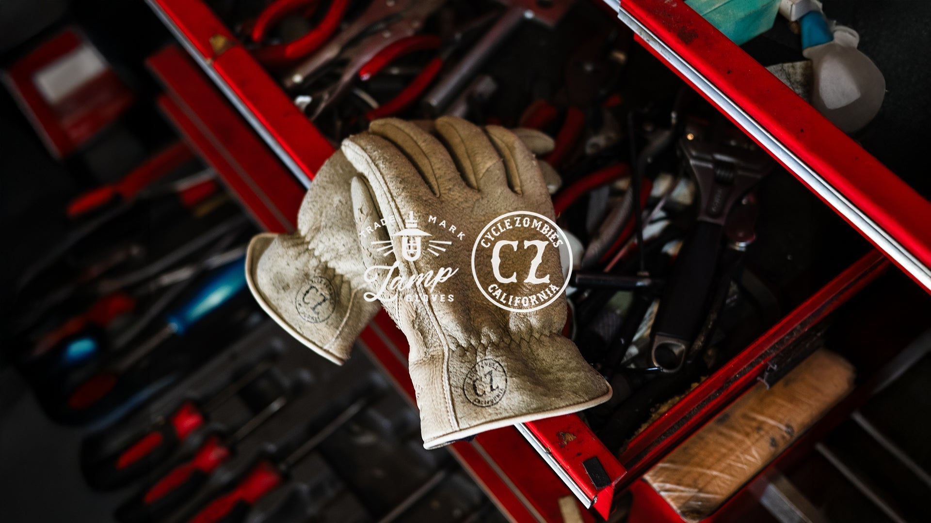 LAMP GLOVES × CYCLE ZOMBIES WINTER GLOVE 