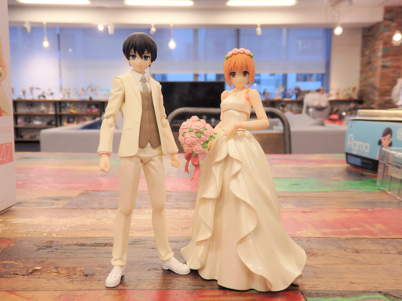 WFアイテム】「figma 花婿」「figma 花嫁」で遊んでみた