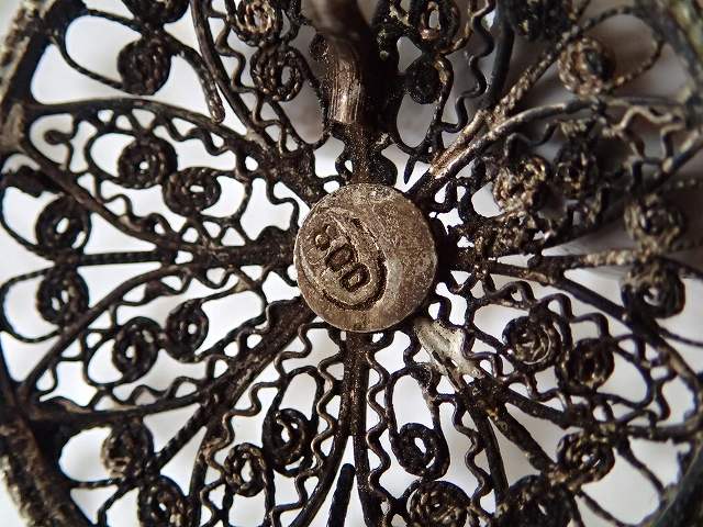 JOKER ＿＿＿＿＿銀線細工 ロザリオ フィリグリー十字架 /K082 JOKER