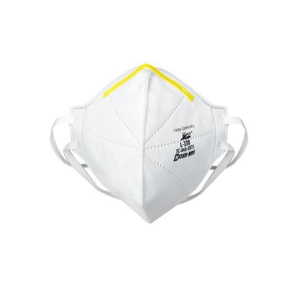 Harley N95 NIOSH Certified Particulate Respirator Mask, Folder Style 2